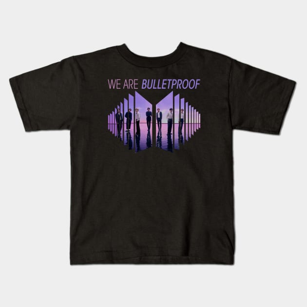 We are BulletProof Kids T-Shirt by WacalacaW